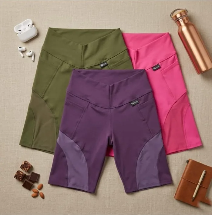 Short Ciclista Bicolor en varios colores.