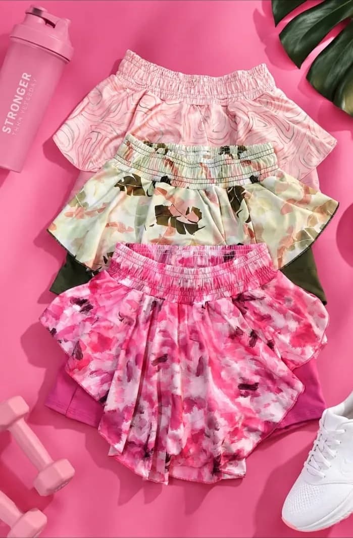 Short Falda Suelto Estampado en varios estampados.